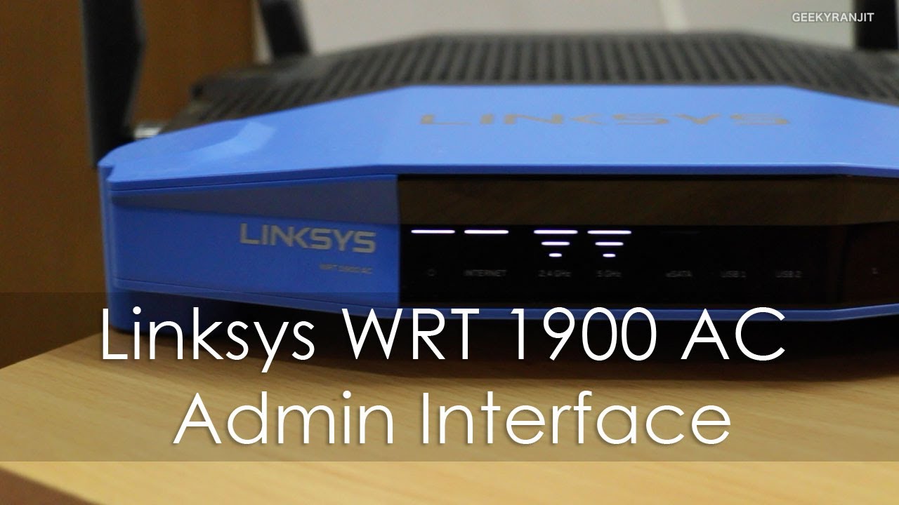 Linksys wrt ac1900 router